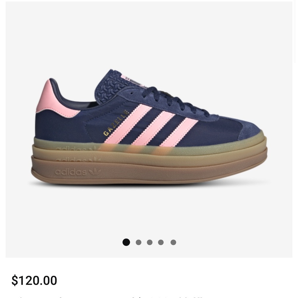 Adidas original gazelle bold sneakers